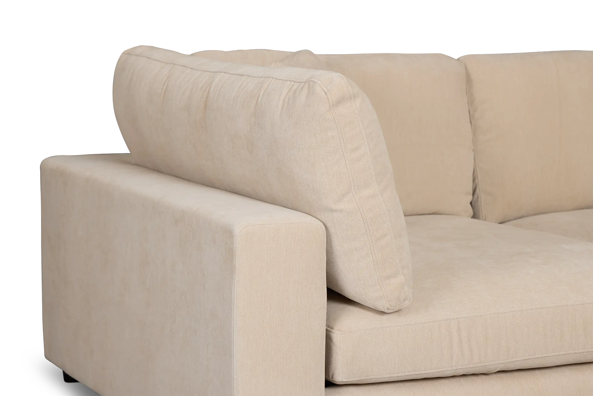Lounge Light Beige Fabric Left Chaise Sectional Lounge Light Beige Fabric Left Chaise Sectional