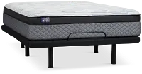 Kevin Charles By Sealy Signature Plush Plus Adjustable Mattress Set