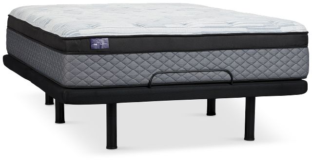 Kevin Charles By Sealy Signature Plush Plus Adjustable Mattress Set