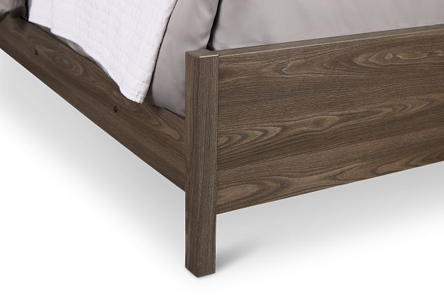 Warren Gray Panel Bed