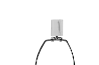 Becca White Polyresin Table Lamp