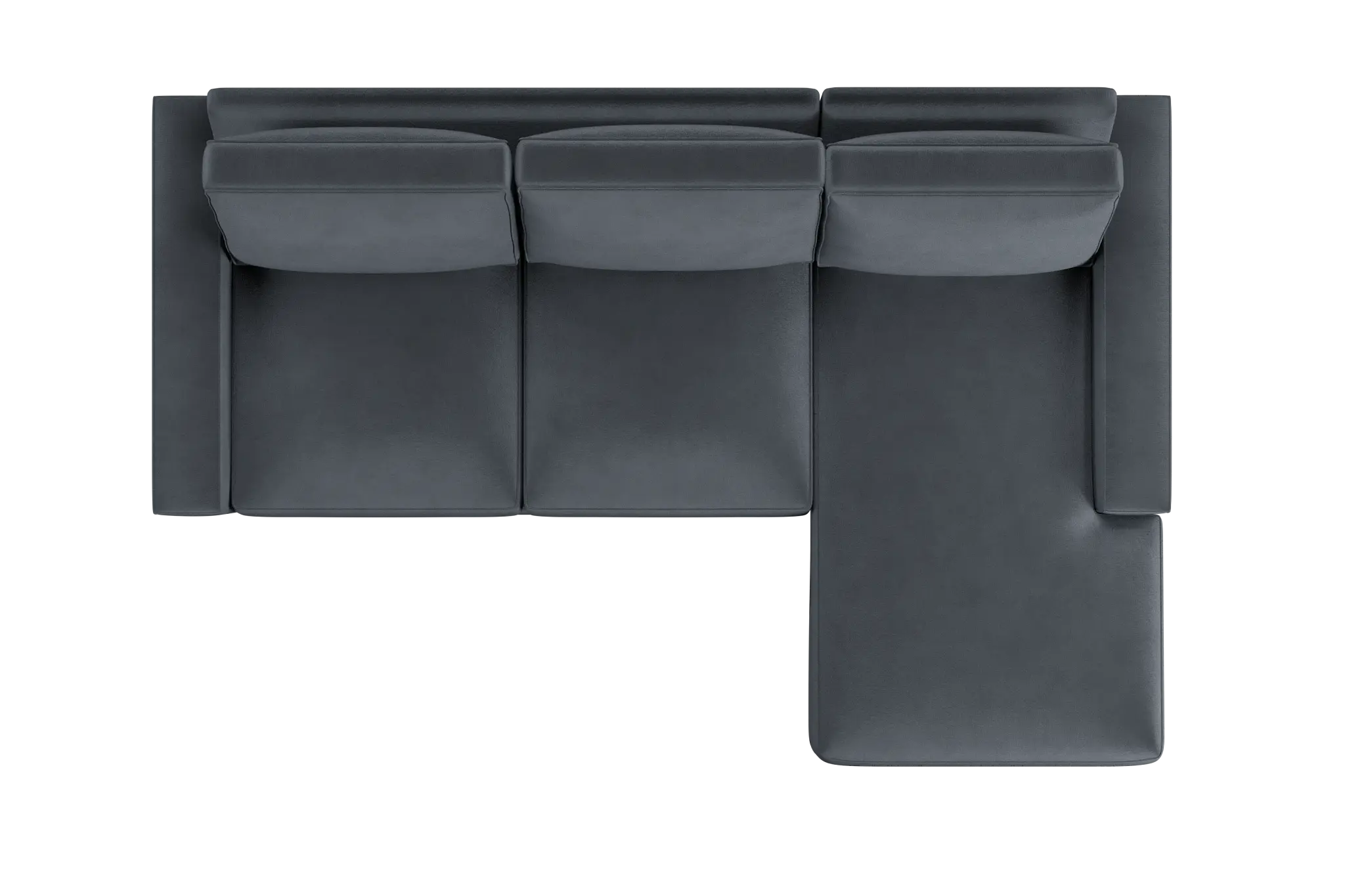 Edgewater Joya Gray Right Chaise Sectional Edgewater Joya Gray Right Chaise Sectional