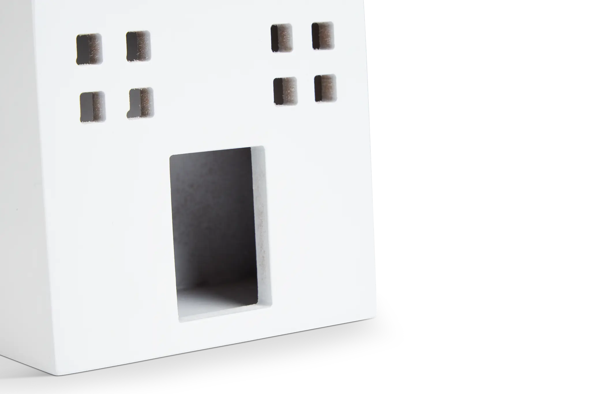 Homey White Small Tabletop Accessory Homey White Small Tabletop Accessory