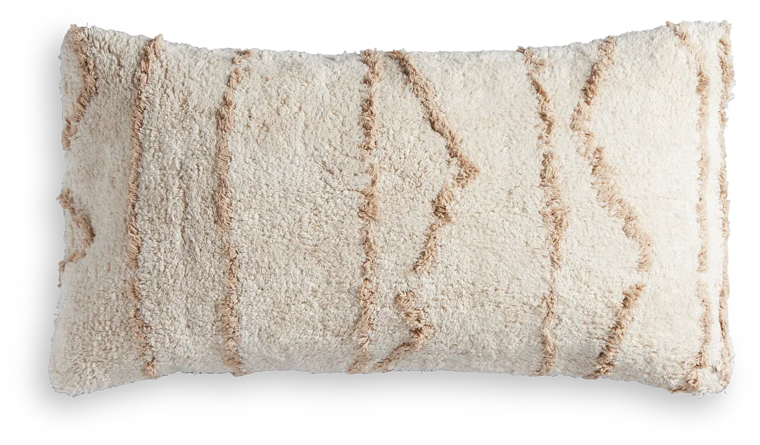 Marva Ivory Accent Pillow