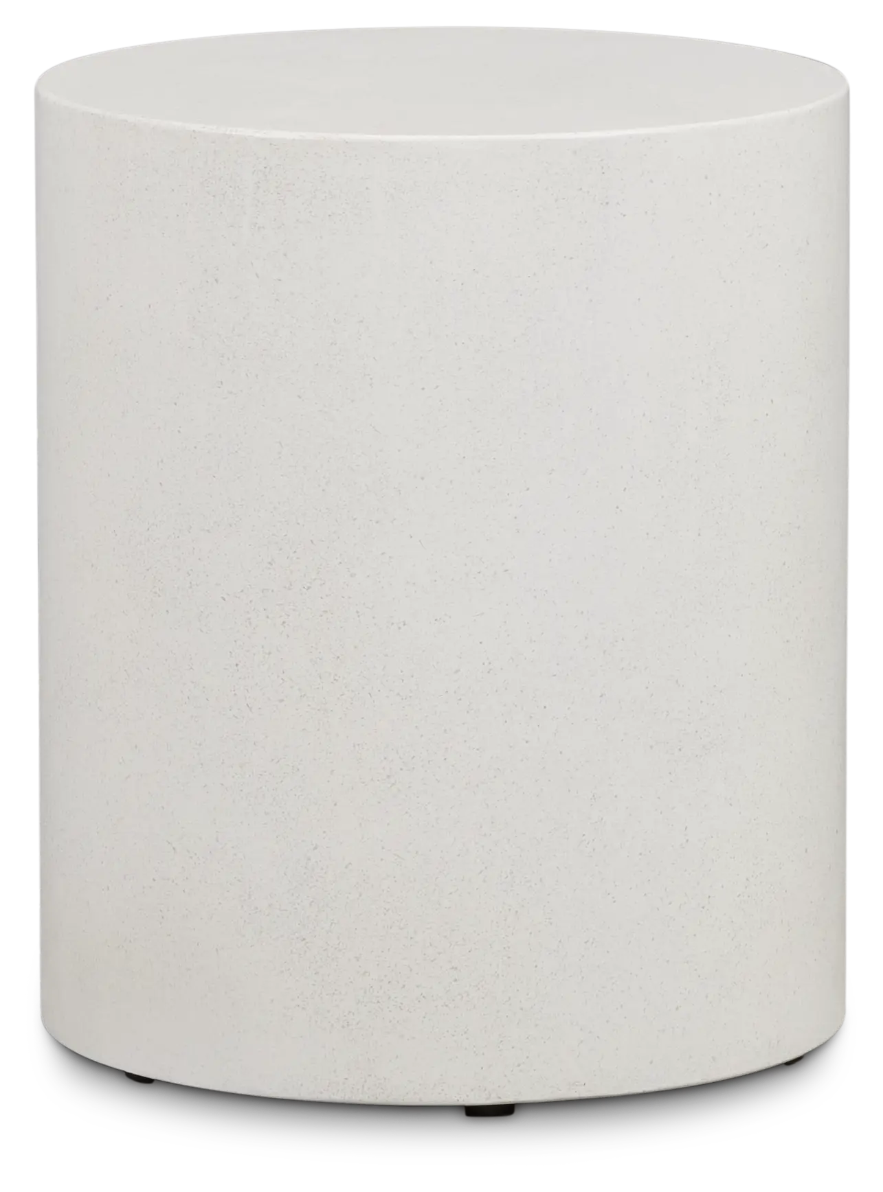 Tai White Round End Table Tai White Round End Table