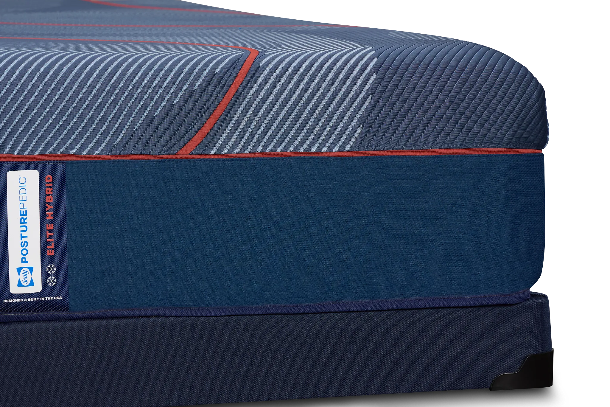 Posturepedic High Point Elite Hybrid 14" Soft Low-profile Mattress Set