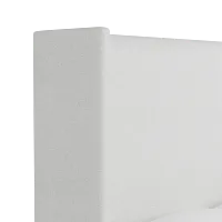 Captiva Elite Ivory 60" Upholstered Shelter Bed