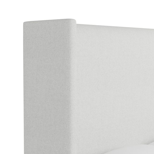 Captiva Elite Ivory 60" Upholstered Shelter Bed