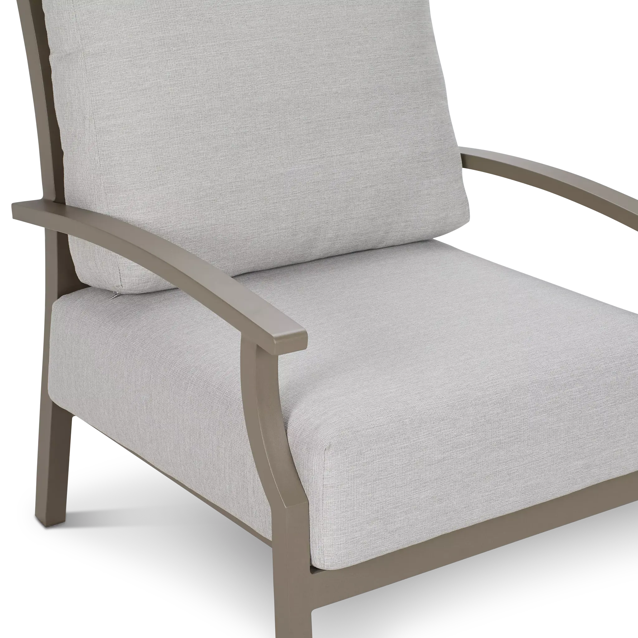 Raleigh Gray Aluminum Chair Raleigh Gray Aluminum Chair