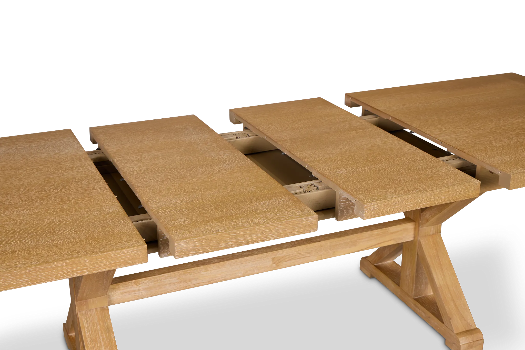 Nantucket Light Tone Trestle Table