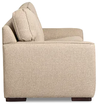 Sinclair Brown Fabric Memory Foam Sleeper