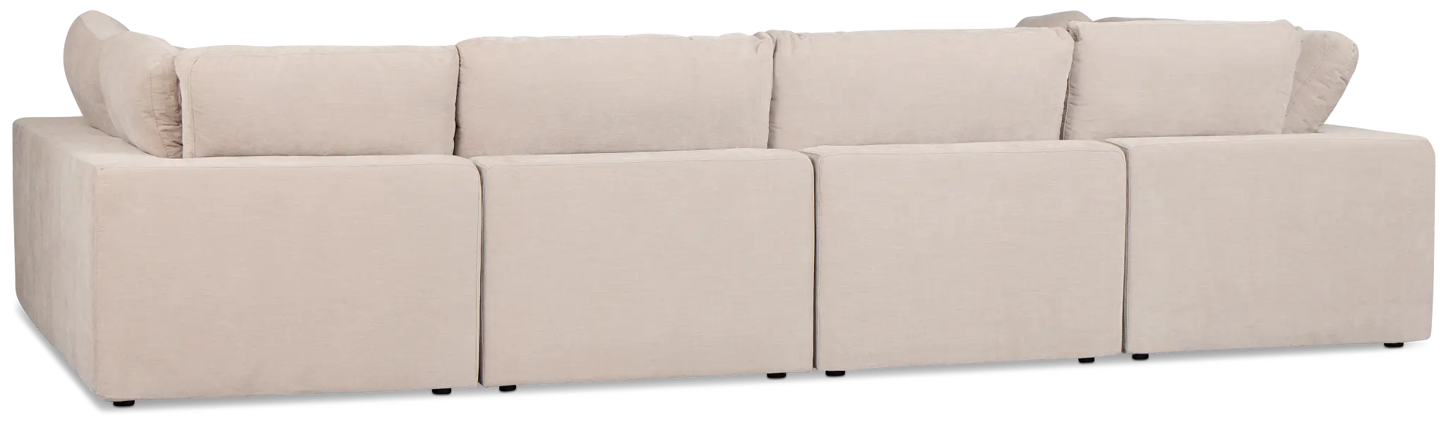 Breeze Taupe Fabric 8-piece Pit Sectional Breeze Taupe Fabric 8-piece Pit Sectional