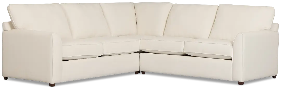 Tate Light Beige Fabric Medium 2-arm Right Cooling Memory Foam Sleeper Sec Tate Light Beige Fabric Medium 2-arm Right Cooling Memory Foam Sleeper Sec