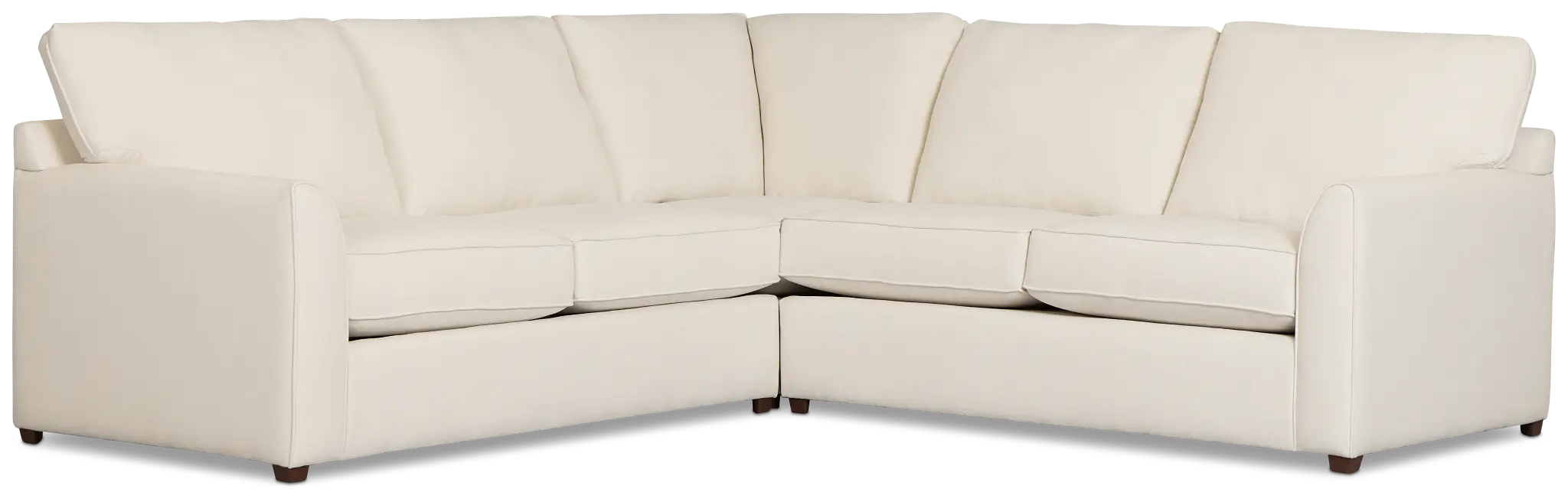 Tate Light Beige Fabric Medium 2-arm Right Cooling Memory Foam Sleeper Sec Tate Light Beige Fabric Medium 2-arm Right Cooling Memory Foam Sleeper Sec