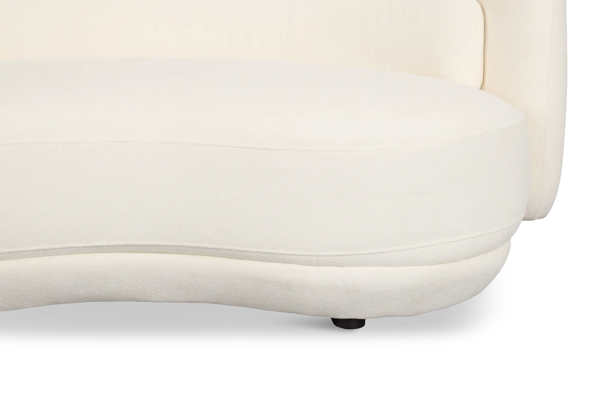 Presley White Fabric 2-piece Modular Sectional Presley White Fabric 2-piece Modular Sectional