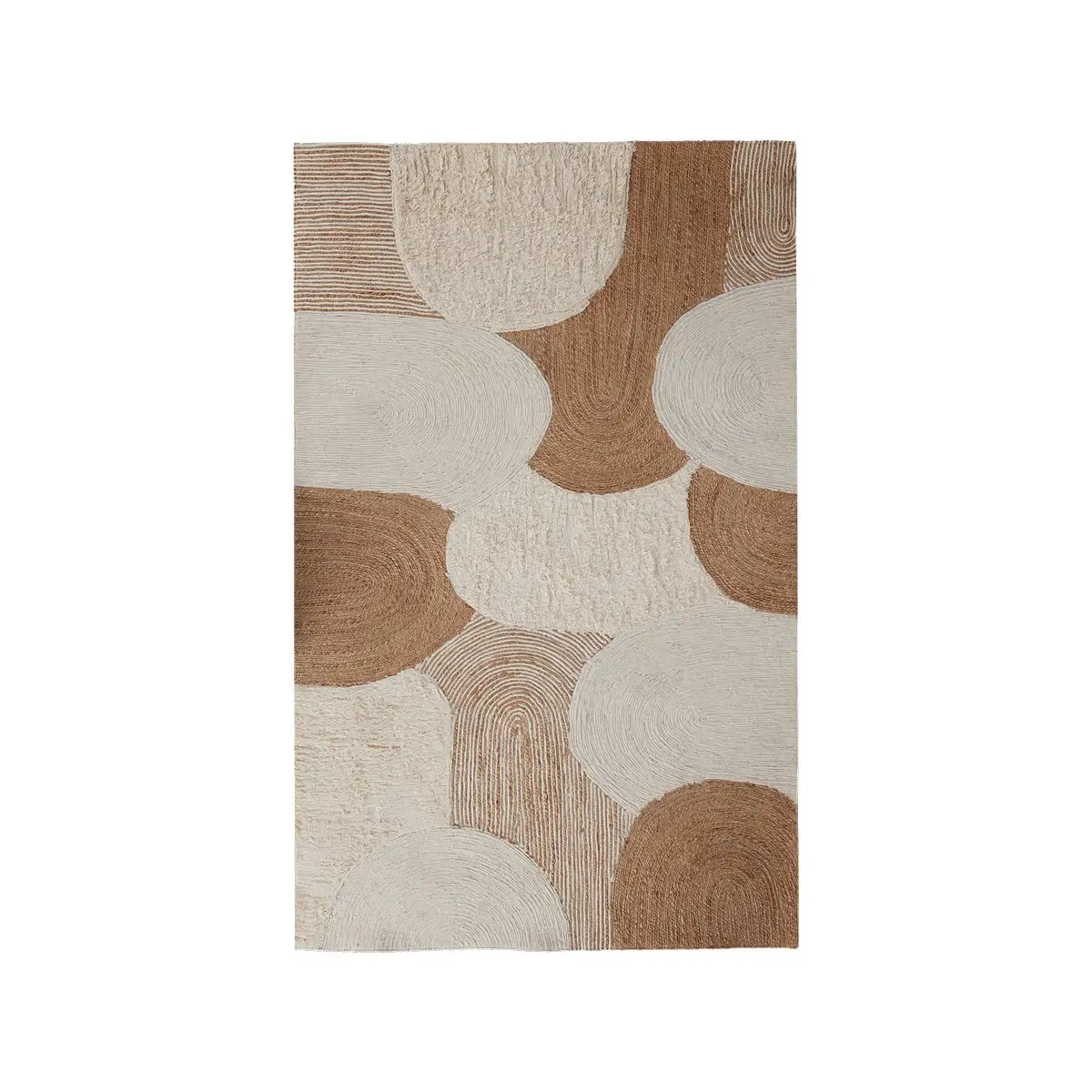 Yorkton Ivory Jute 5x8 Area Rug