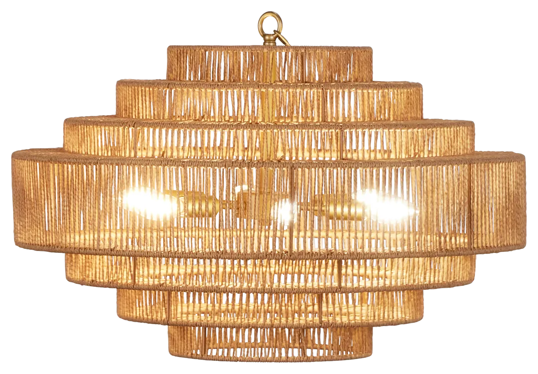 Lauros Gold Chandelier