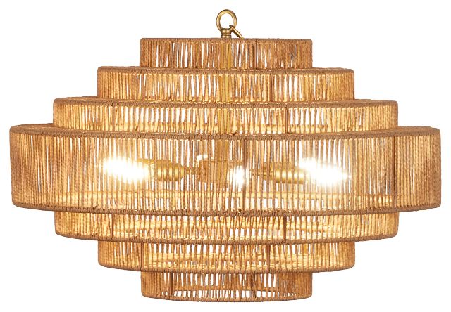 Lauros Gold Chandelier