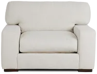 Veronica White Down Chair