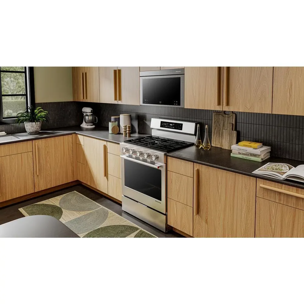 Kitchenaid 530 Series Stainless Steel Gas Range