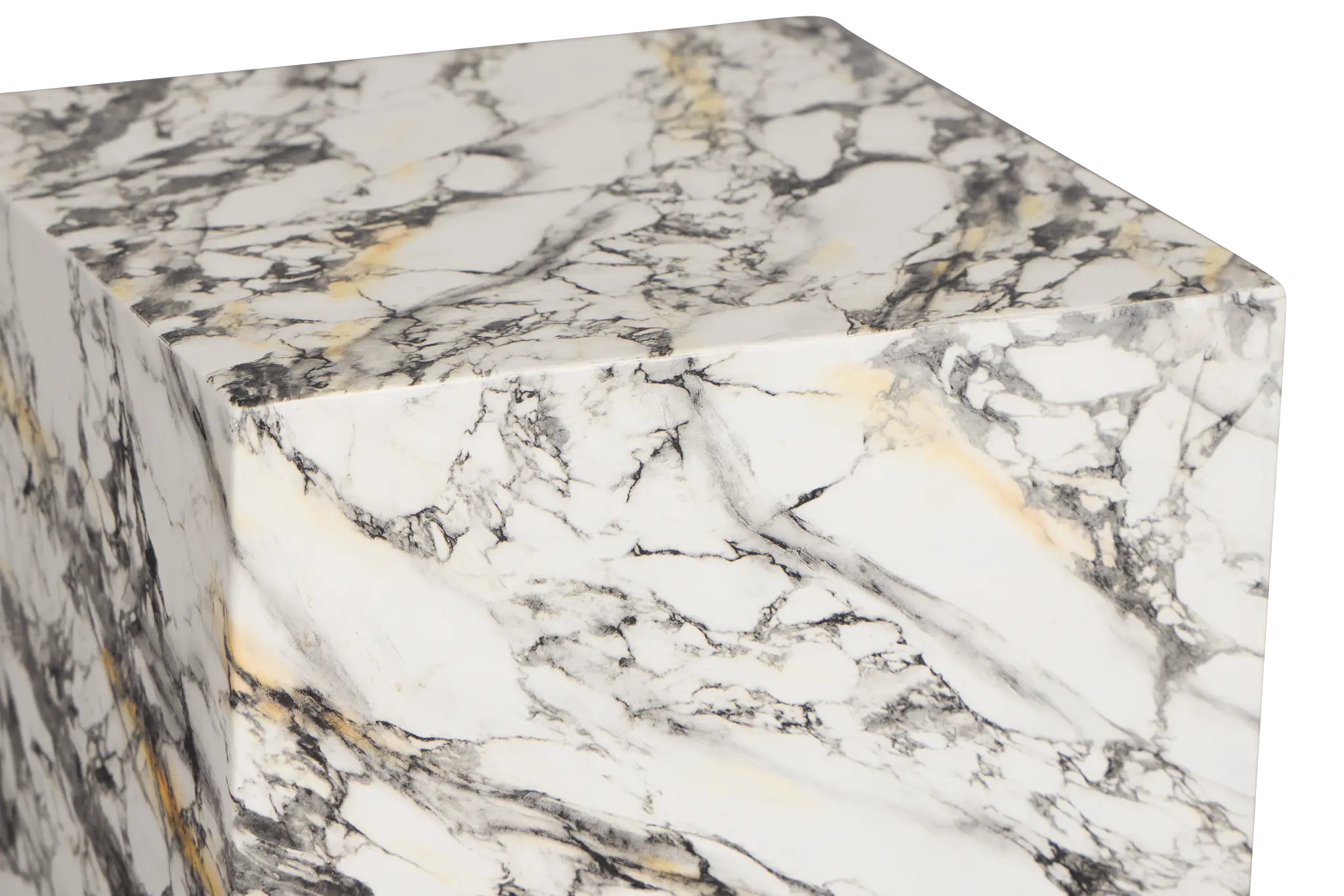 Sebbie White Square End Table Sebbie White Square End Table