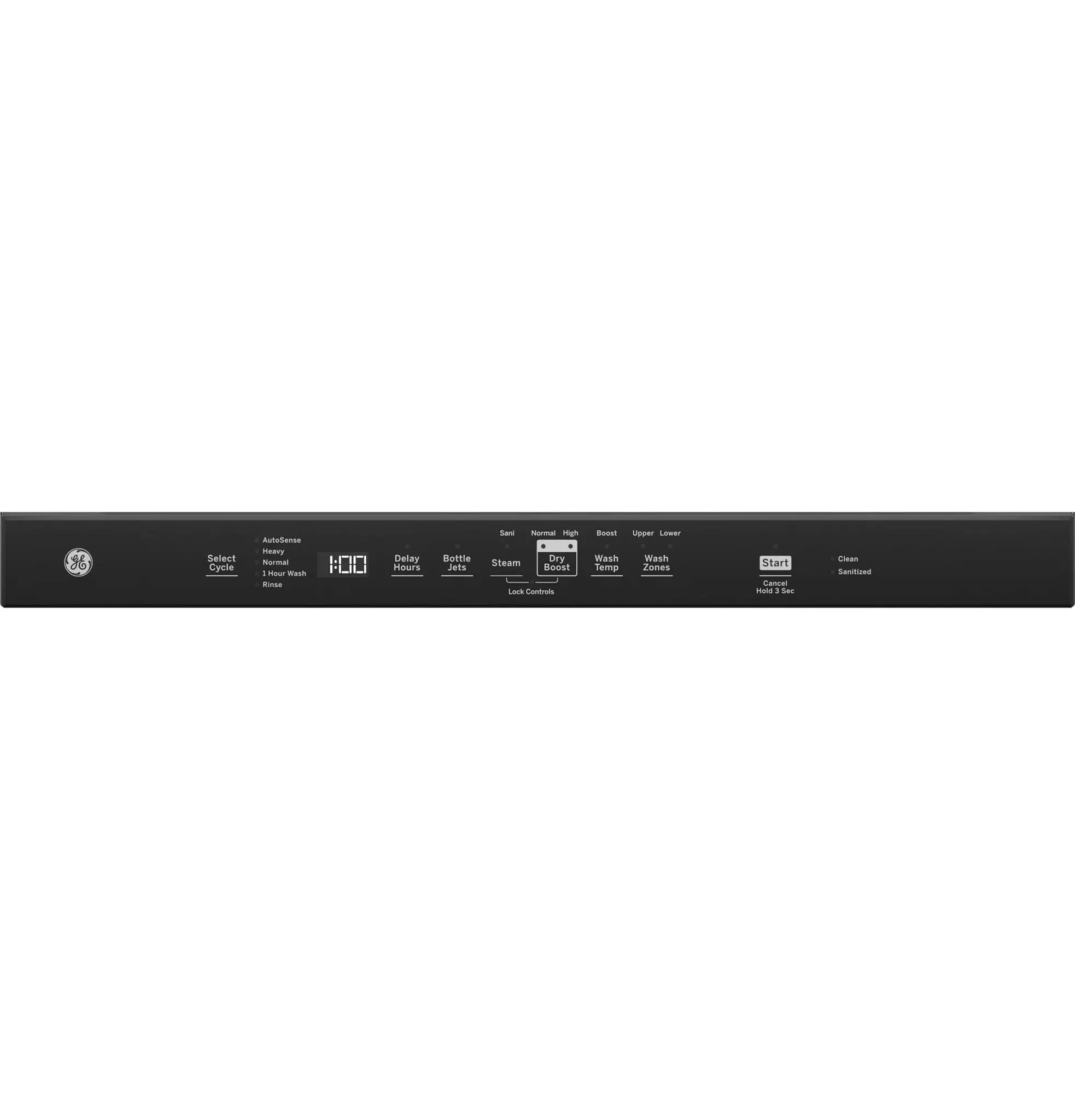 Ge 630 Series Black Built In Dishwasher Ge 630 Series Black Built In Dishwasher