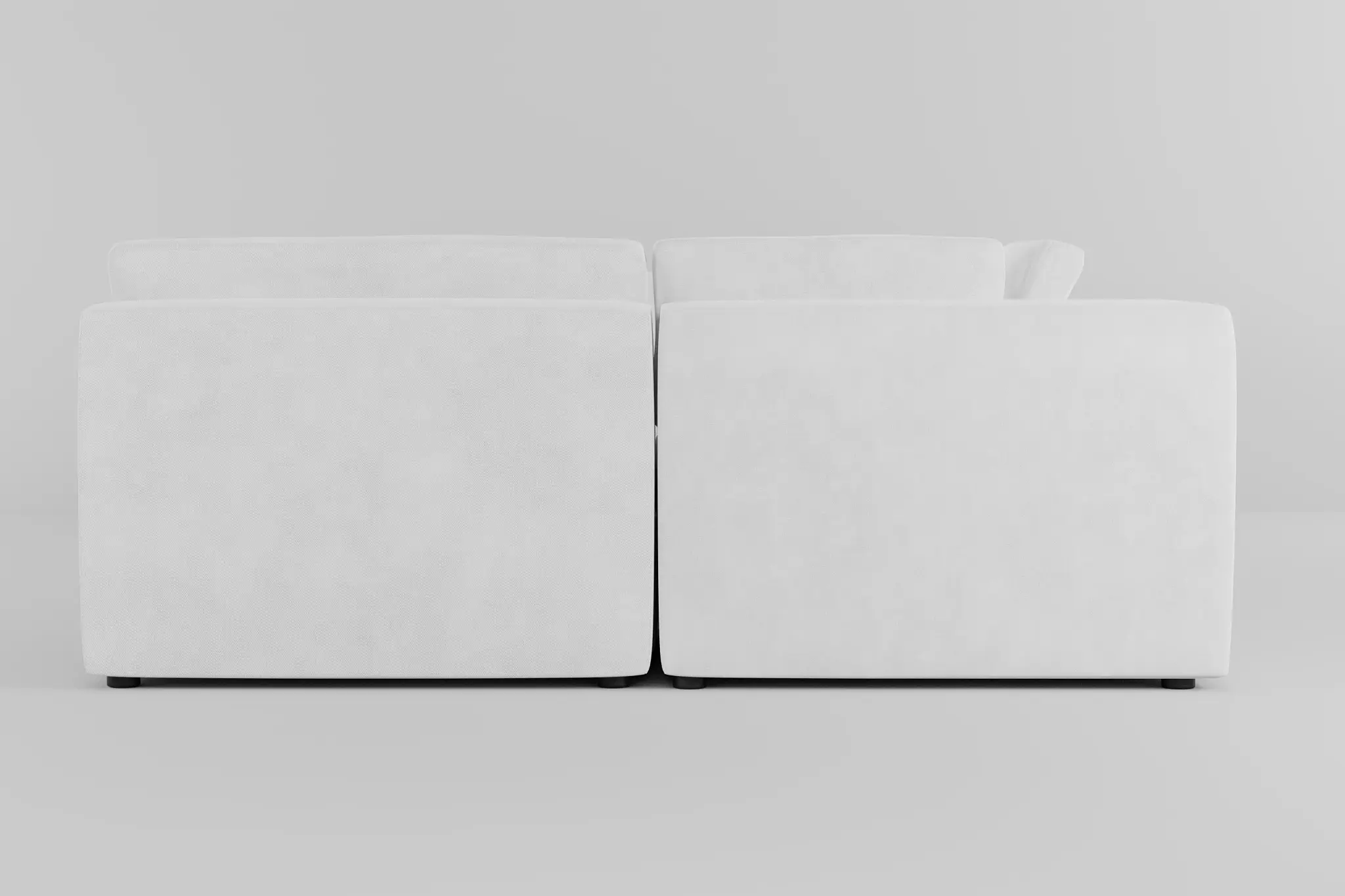 Destin Peyton White Fabric 8-piece Pit Sectional Destin Peyton White Fabric 8-piece Pit Sectional