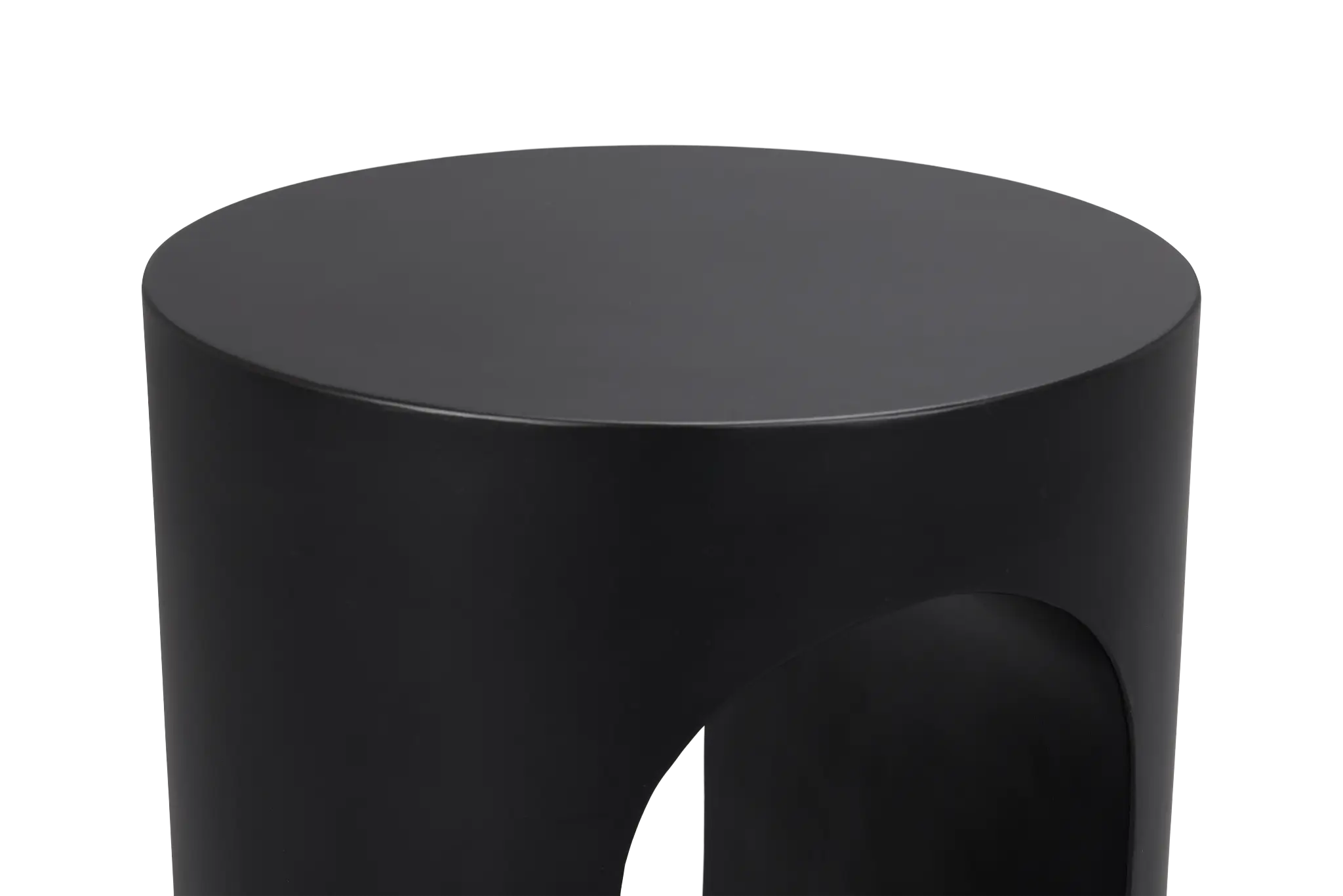 Kylani Black Round End Table Kylani Black Round End Table