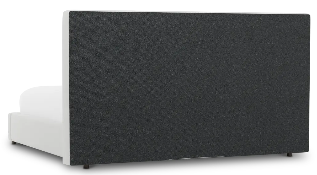 Grayton Delray Pewter 54" Upholstered Platform Bed Grayton Delray Pewter 54" Upholstered Platform Bed