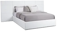 Doral White Uph Spread Bed