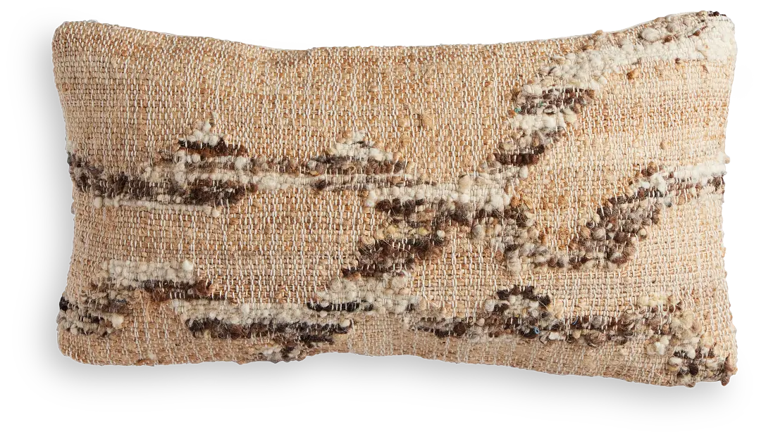 Greb Light Brown Lumbar Accent Pillow Greb Light Brown Lumbar Accent Pillow
