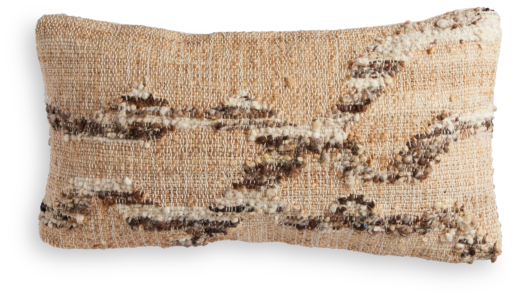 Greb Light Brown Lumbar Accent Pillow