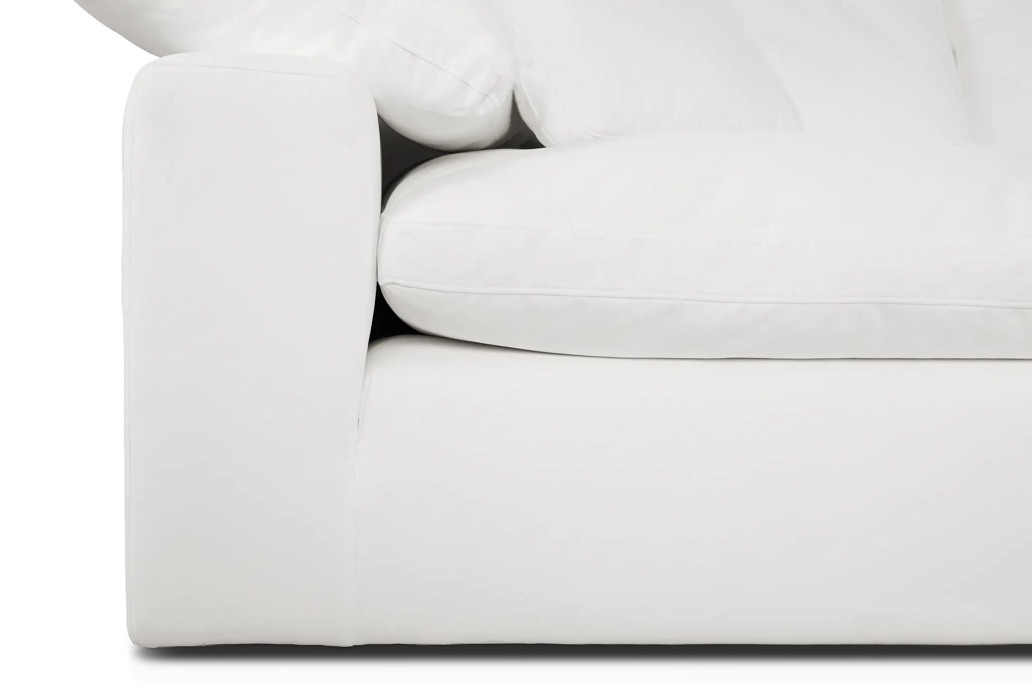 Nixon White Fabric 5-piece Modular Sectional Nixon White Fabric 5-piece Modular Sectional