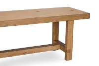 Vail Light Tone Dining Bench