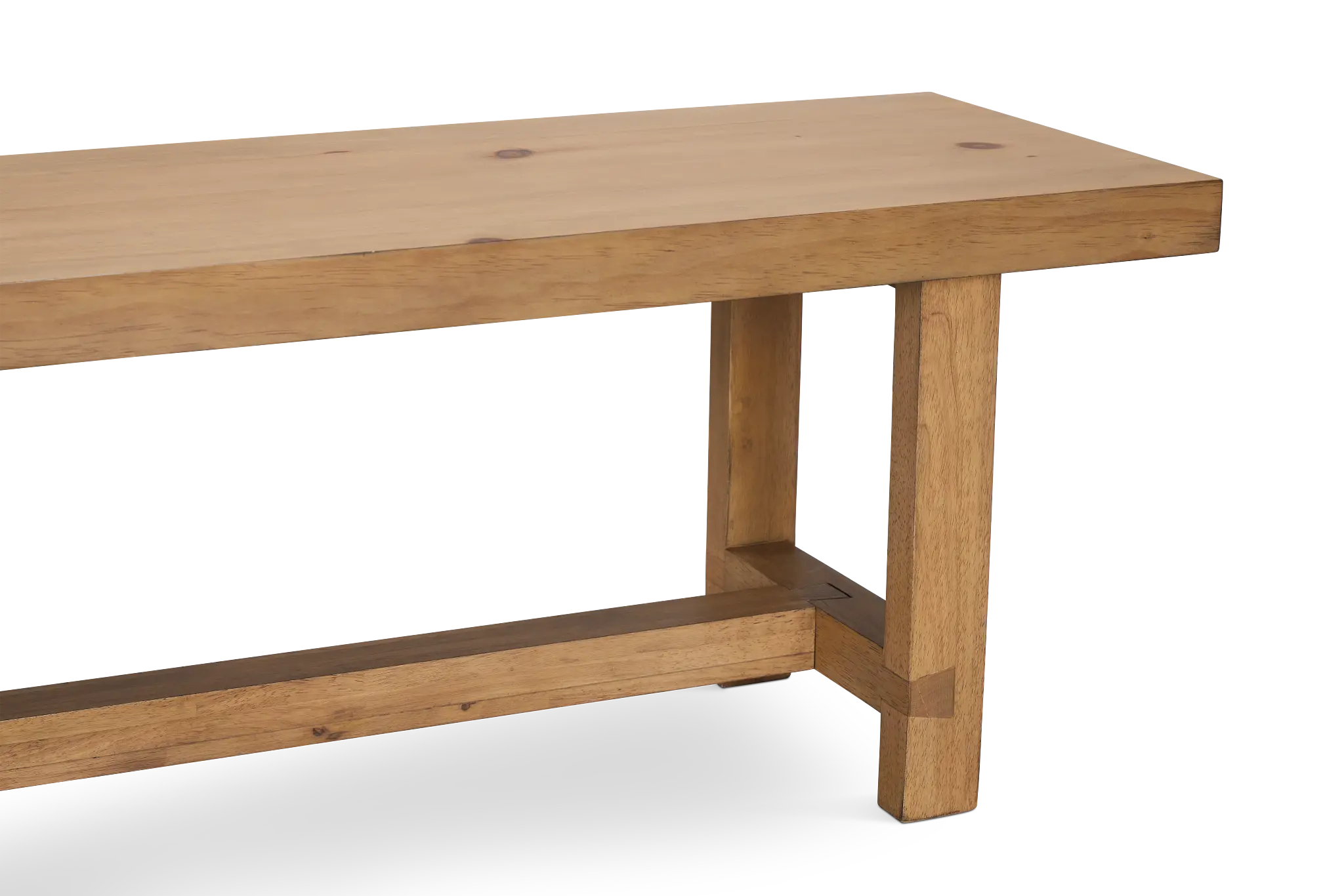 Vail Light Tone Dining Bench Vail Light Tone Dining Bench
