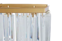 Audrey Gold Rect Chandelier