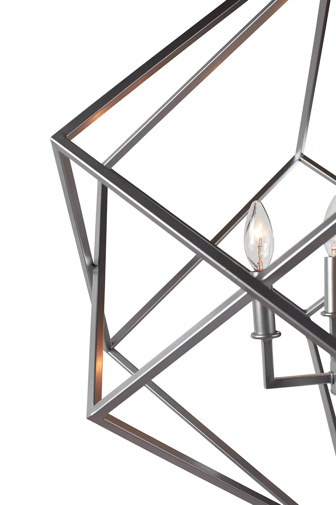 Cage Silver Chandelier Cage Silver Chandelier