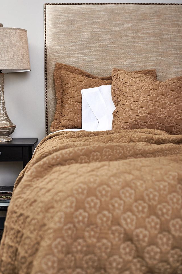 Aimee Taupe Coverlet