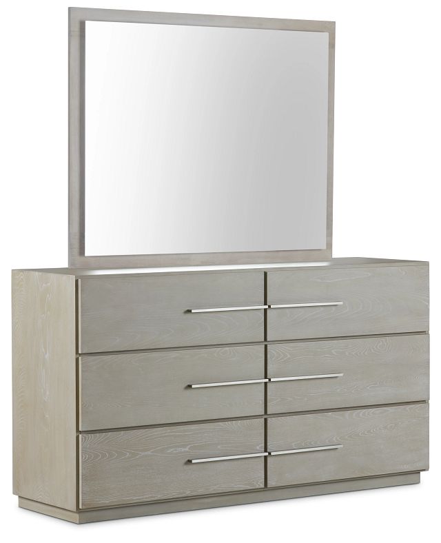 Destination Light Tone Dresser & Mirror