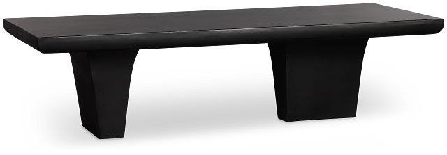 Highland Black Rectangular Coffee Table
