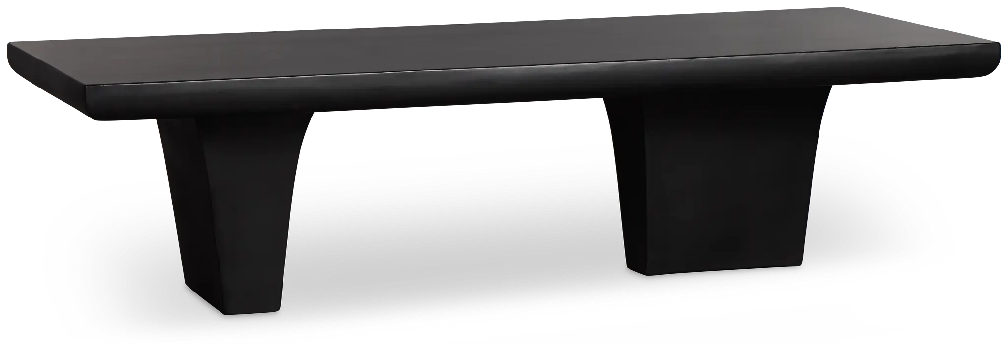 Highland Black Rectangular Coffee Table Highland Black Rectangular Coffee Table