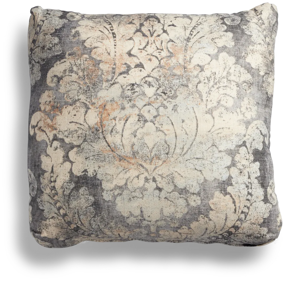 Firenza Gray 18" Accent Pillow