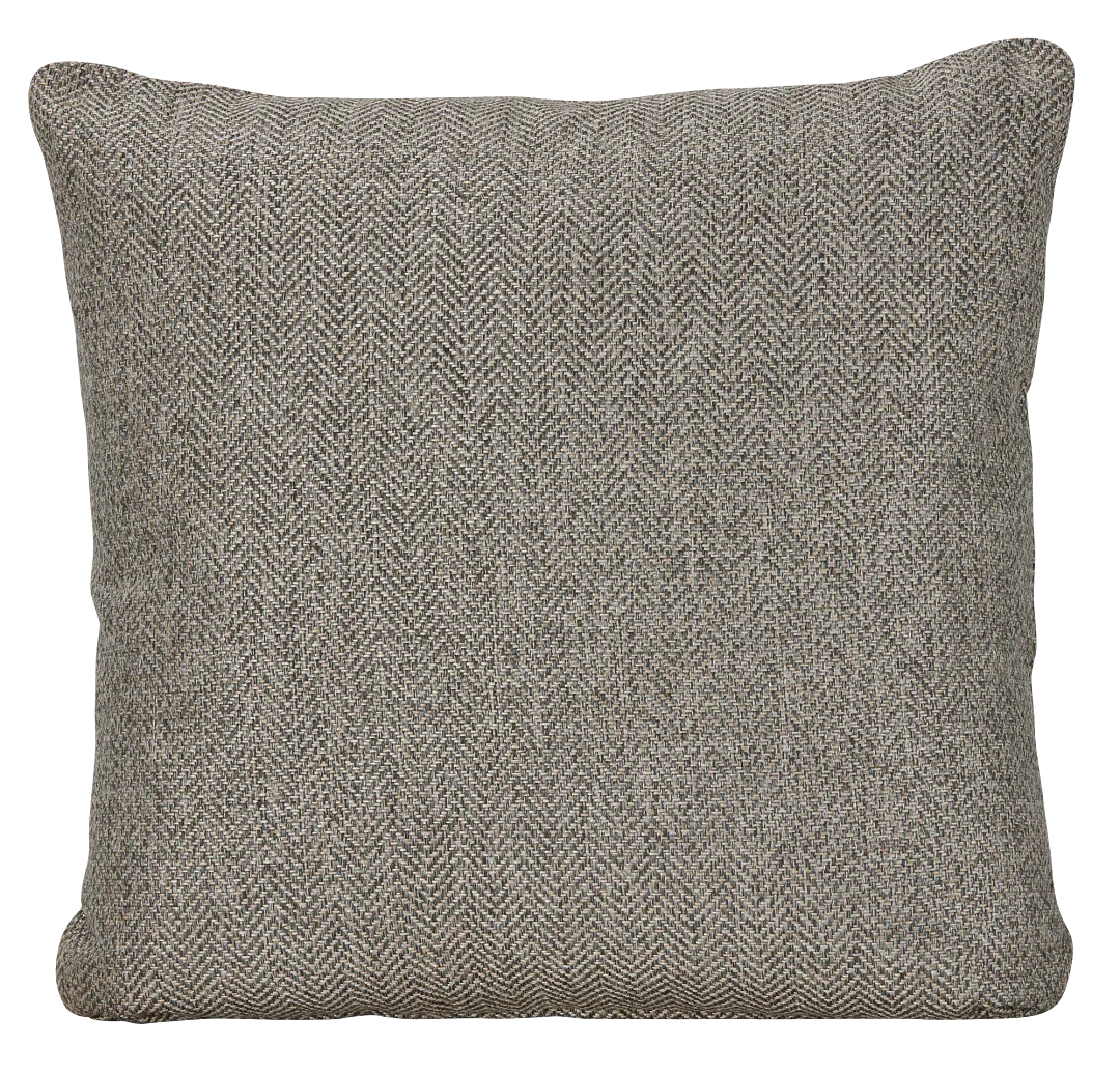 Avery Dark Gray 20" Accent Pillow