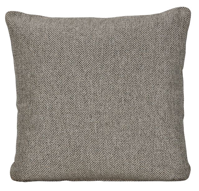 Avery Dark Gray 20" Accent Pillow