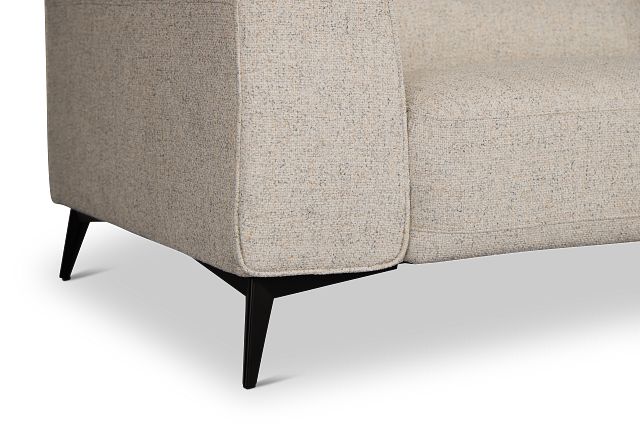 Alina Beige Fabric Right Chaise Sectional