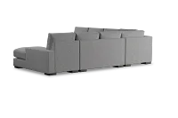 Edgewater Maguire Gray Large Right Chaise Sectional