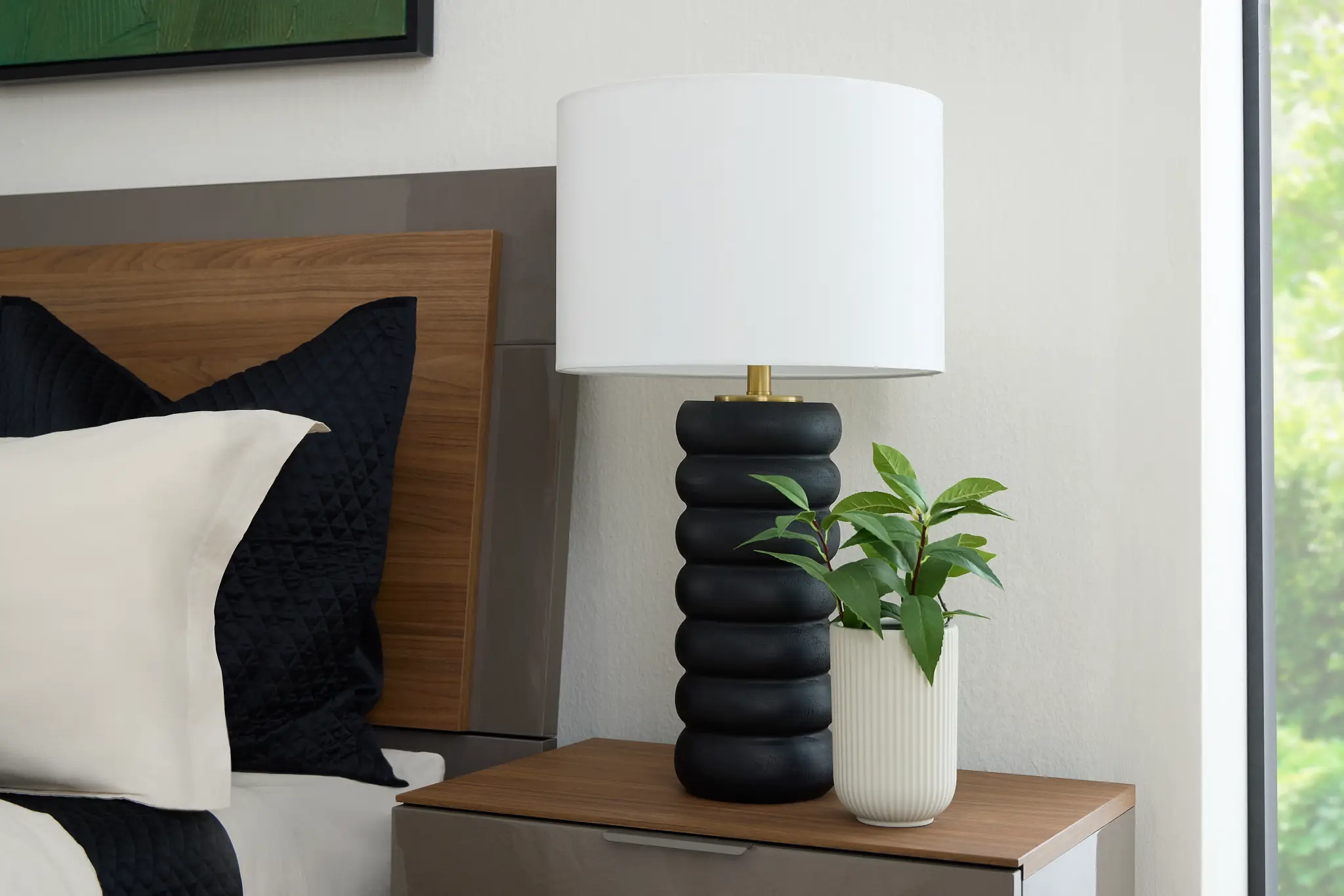Shana Black Table Lamp Shana Black Table Lamp