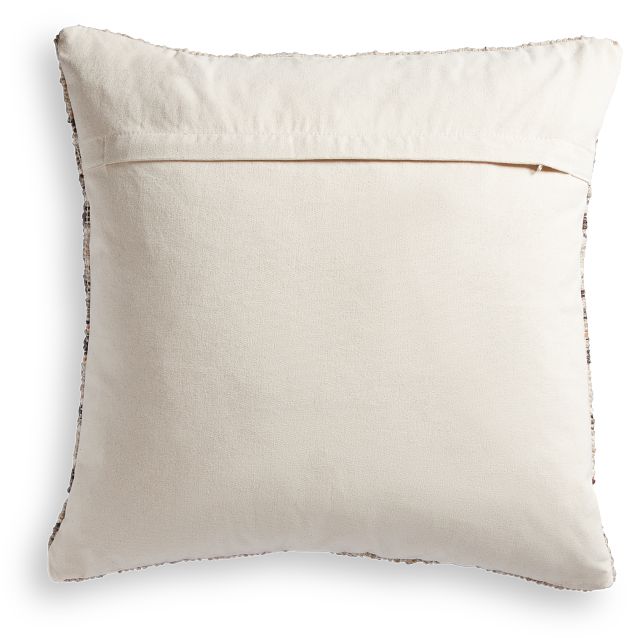 Besse Ivory 22" Accent Pillow