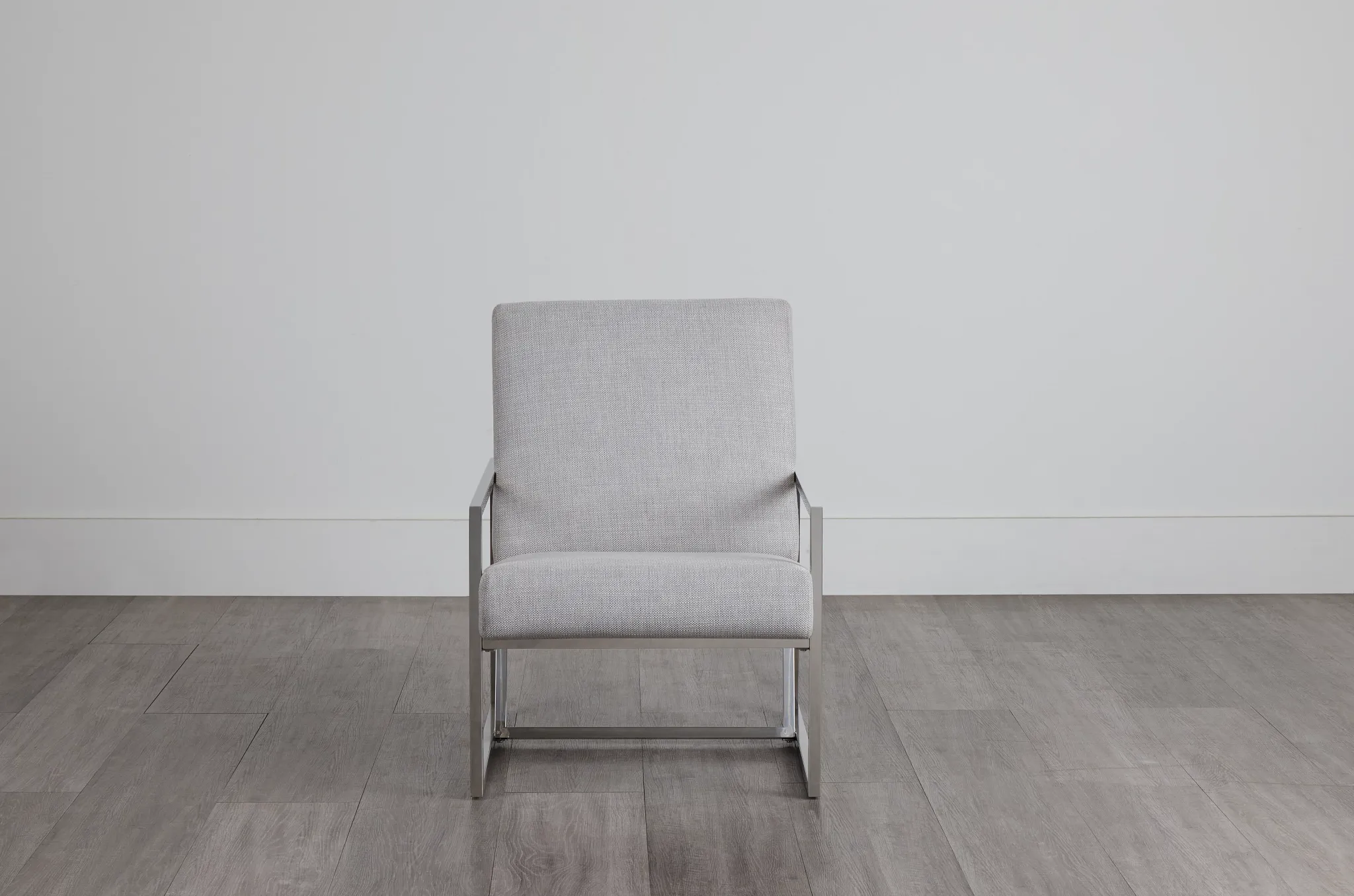 Megan Gray Fabric Accent Chair