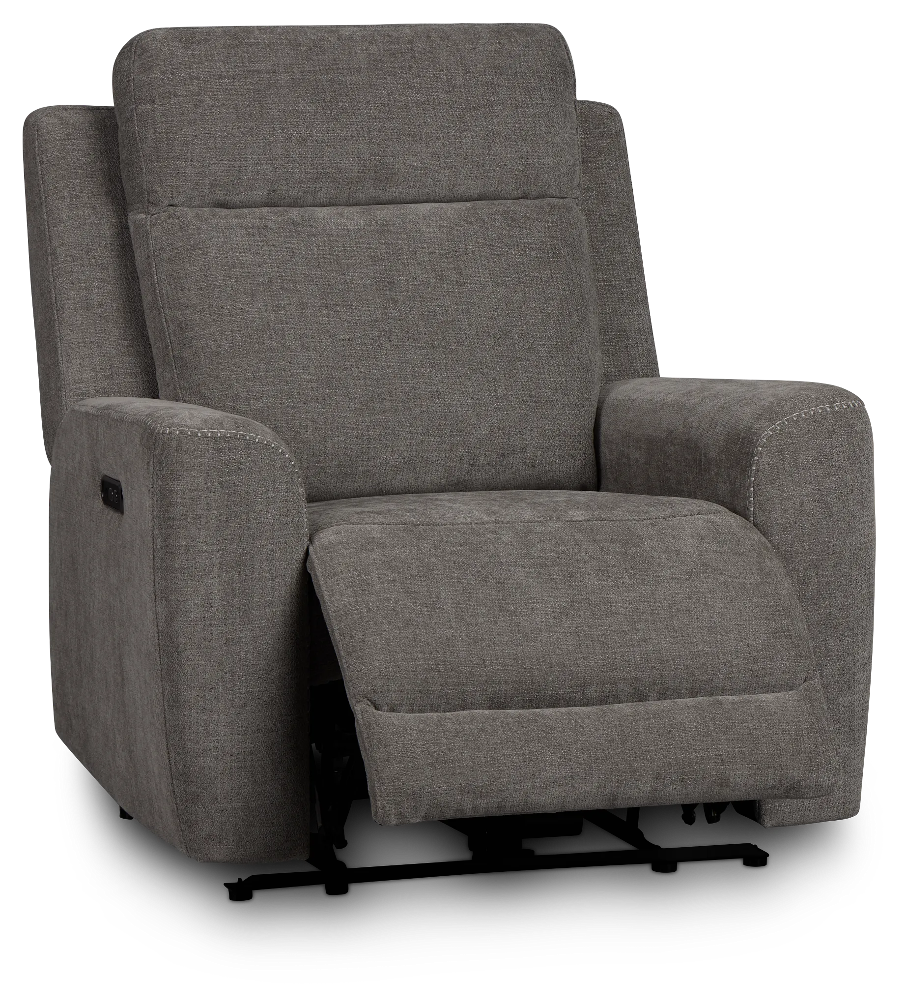 Dean Gray Fabric Power Recliner